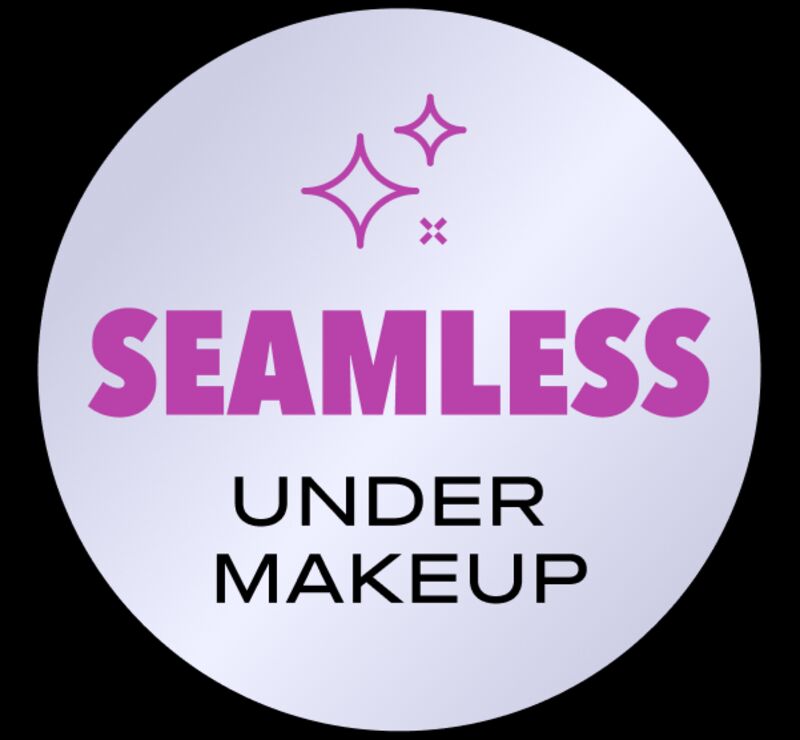 Graphic related to wear under makeup.